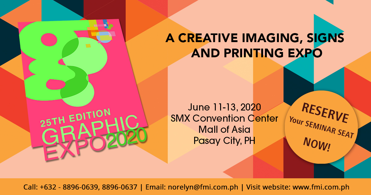 Graphic Expo Seminars 24th Graphic Expo 2019 Seminars