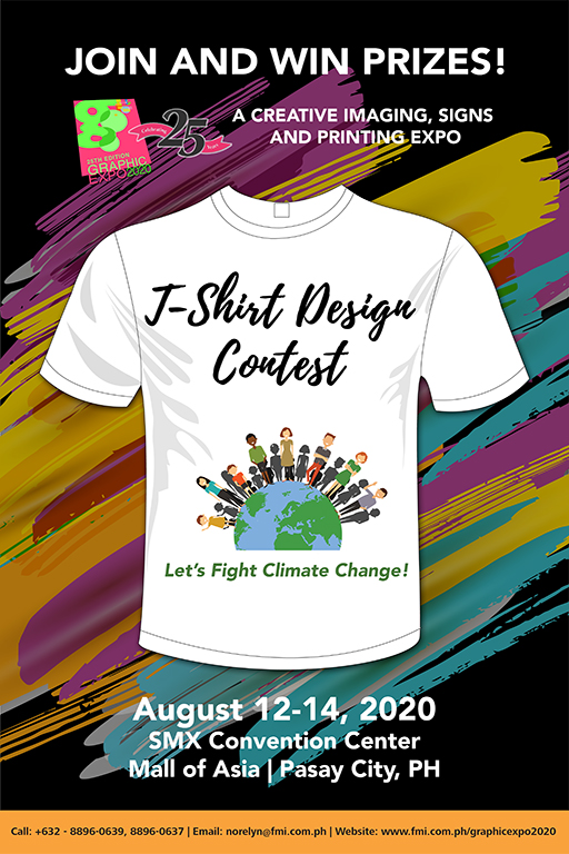 Graphic Expo TShirt Design Contest 25th Graphic Expo 2020
