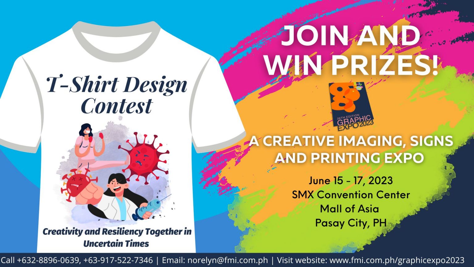 Graphic Expo TShirt Design Contest 25th Graphic Expo 2020